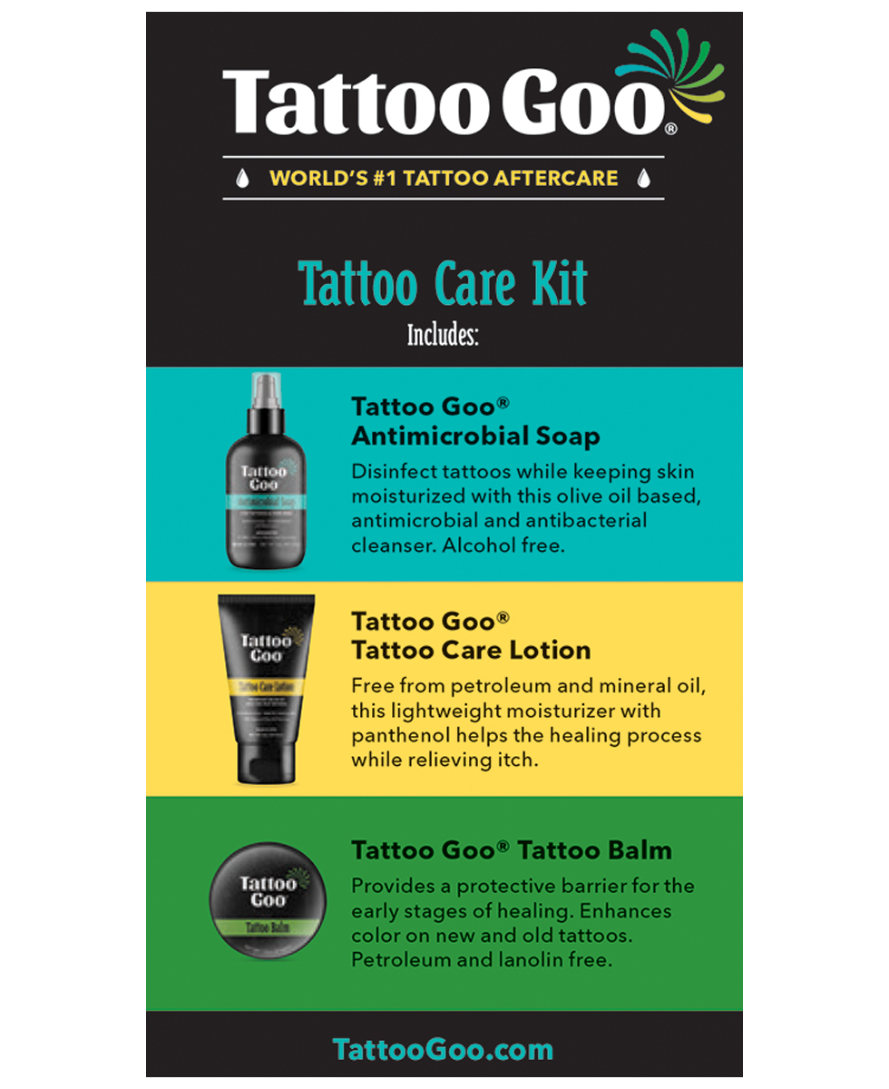Tattoo Aftercare and Healing Kit - Tattoo Goo